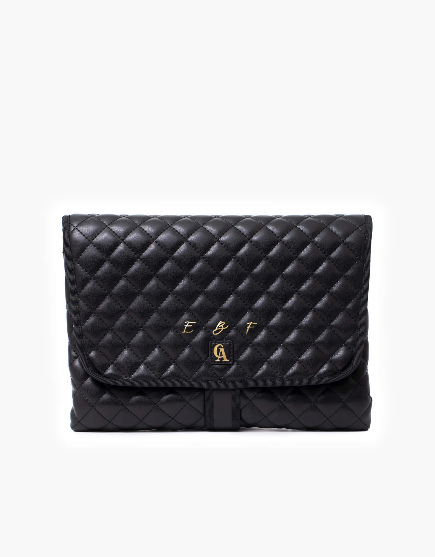 Diaper bag with initial
